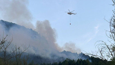 Karabük'te orman yangını (21 Eylül 2023)