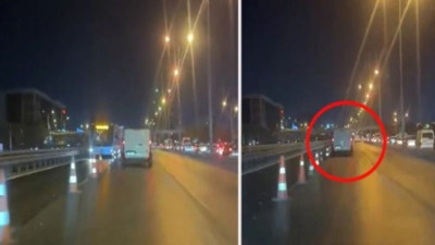 Çarptığı dubaları metrobüs yoluna devirerek ilerledi: Bunun adı düpedüz cinayete teşebbüs