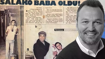 Ali Sunal yeni yaşını gazete kupürüyle kutladı