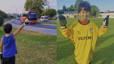 Samsunspor minik taraftarın hayalini gerçekleştirdi. Böyle duygusal video görülmedi