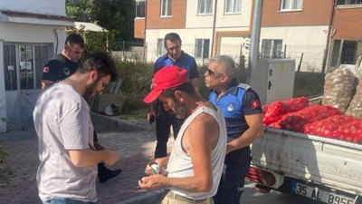 Zabıta çuvalı kuş gibi havaya kaldırdı. Gerçek kantarda ortaya çıktı