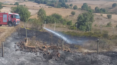 Sancaktepe'de çıkan yangın söndürüldü