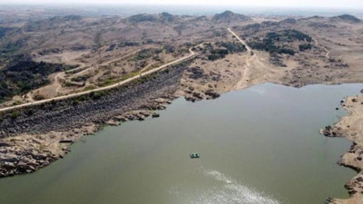 Koca barajın doluluk oranı yüzde 9’a geriledi