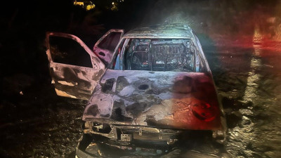 Park halindeki otomobil küle döndü (25 Eylül 2023)