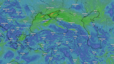 Önce Yunanistan’ı ardından Türkiye’yi vuracak. Afetin ayak sesleri duyuluyor. Uyduda görülüyor