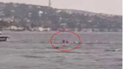 İstanbul Boğazı'nın ortasında can pazarı