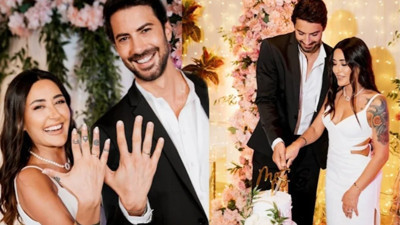 Melek Mosso evlilik yolunda ilk adımı attı. Önce nişan sonra kına gecesi yaptı