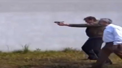 Uğur Dündar MİT’in efsanesi Hiram Abas’la atış talimi görüntülerinin perde arkasını açıkladı