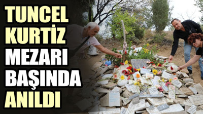 Tuncel Kurtiz mezarı başında anıldı (27 Eylül 2023)