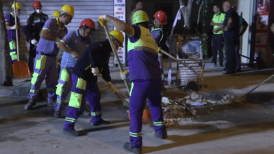 Bahçelievler'de 3 kişinin öldüğü patlamanın ardından çalışmalar tamamlandı