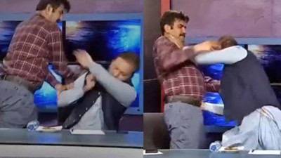 Pakistan’da canlı yayında kavga: Senatör ile avukat tekme tokat birbirine girdi