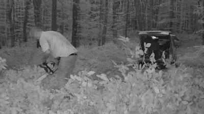 Fotokapana bu sefer hayvanlar değil kaçak kesimciler yakalandı