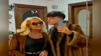 Kadın 57 yaşında birlikte olduğu genç 18 yaşında!