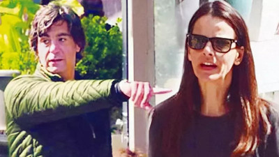 İbrahim Kutluay eşi ile sokak ortasında birbirine girdi.