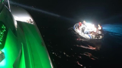 Ayvacık açıklarında 11 kaçak göçmen yakalandı