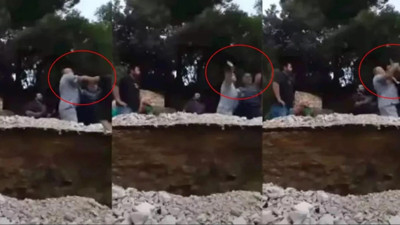 Belediye başkanı sel mağduruna tokat attı