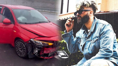 Ünlü rapçi trafik kazası geçirdi. Dün Canbey ve Wolker bugün Şehinşah