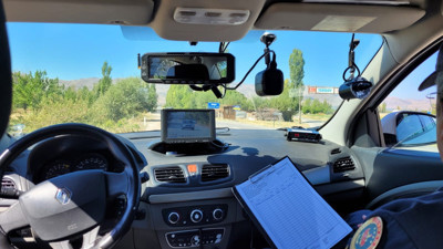 Erzincan’da 261 araç ve sürücüye 405 bin 162 lira trafik cezası kesildi