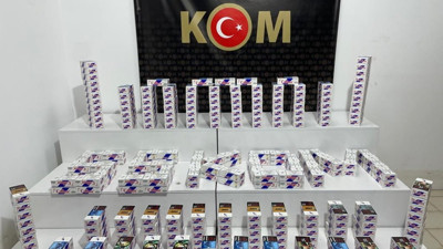 Samsun'da 60 bin adet makaron ele geçti: 3 gözaltı