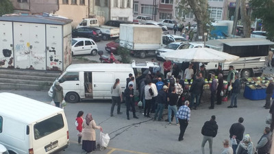 Pazarda park yeri tartışması kanlı bitti