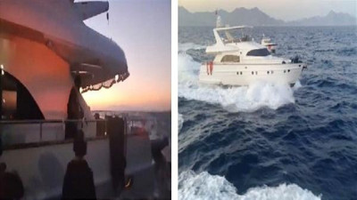 Kaçmaya çalışan 11 FETÖ'cü, ABD bayraklı motoryatta yakalandı