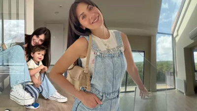 Fulya Zenginer bakın nereye taşındı. Cam tavanlı yeni evini paylaştı