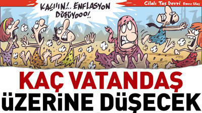 Kaç vatandaş üzerine düşecek. Emre Ulaş tarihe geçecek karikatürü çizdi