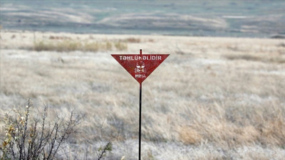 Azerbaycan'da mayın patlaması sonucu bir sivil hayatını kaybetti