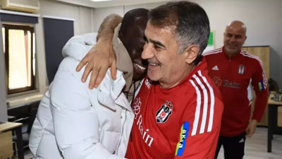 Aboubakar'dan Şenol Güneş'e veda