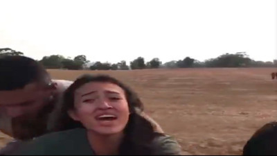 Filistinli El Kassam Tugayı, esir aldıkları İsrailli bir kadını motorla Gazze'ye kaçırdı