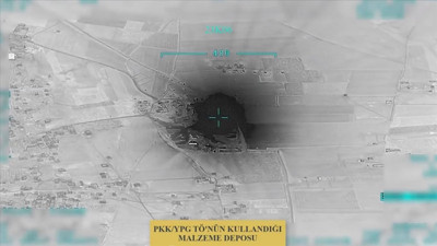 Suriye'nin kuzeyindeki terör hedefleri böyle vuruldu