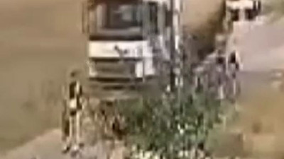 Anne ve çocuğunu beton mikseri ezdi