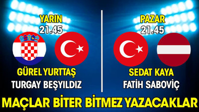 Milli Takım'ın Avrupa Şampiyonası heyecanı Yeniçağ'da! Maçlar biter bitmez yazacaklar (11 Ekim 2023)