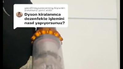 Kiralık elektrik süpürgesi mi?