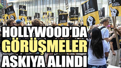 Hollywood’da görüşmeler askıya alındı