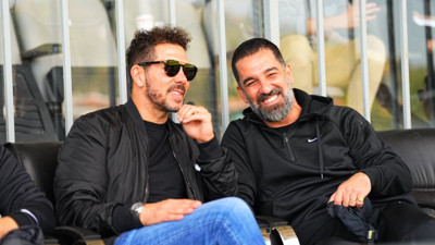 Diego Simeone Eyüp'e giderek Arda Turan'ı ziyaret etti