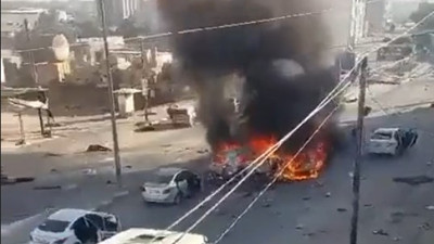 İsrail sivil konvoyu vurdu. Çocuk hastanesi yasaklı fosfor bombasıyla vuruldu