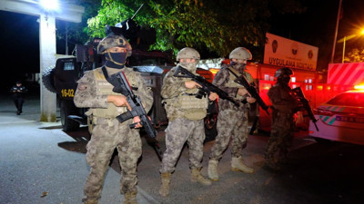 Kırklareli'nde düzensiz göçle mücadeleye özel harekat polisinden destek