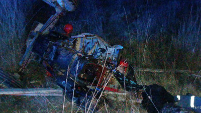 Gediz’de TIR park halindeki traktörü biçti: 2 ölü, 1 yaralı