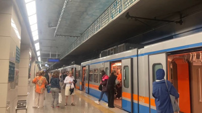 Yenikapı Metro İstasyonunda yangın paniği