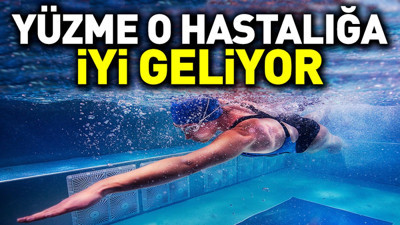 Yüzme o hastalığa iyi geliyor