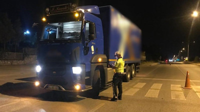Aydın'da kamyonlara denetim