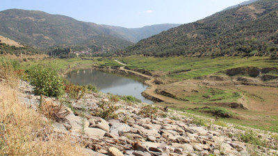 Beydağ Barajı tamamen kurudu