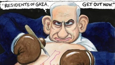 The Guardian, Netanyahu çizimi nedeniyle 40 yıllık karikatüristini kovdu