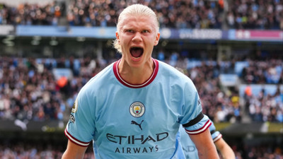 Gol makinesi Haaland! Beş Premier Lig takımından daha fazla gol attı