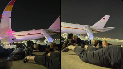 Almanya Başbakanı Scholz'un Tel-Aviv ziyaretinde hava saldırısı gerçekleşti