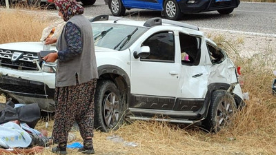 Dağdan koşarak indi araç çarptı. Araçtaki kişi öldü
