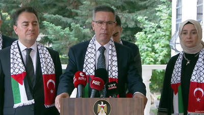 Babacan’dan Filistin Büyükelçisine başsağlığı ziyareti