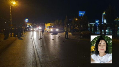 Motosiklet ile otomobil çarpıştı 22 yaşındaki Raziye hayatını kaybetti