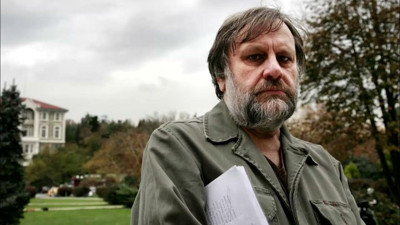 Zizek, 'Filistinlilerin hakkı' dedi Frankfurt Kitap Fuarı karıştı